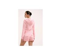 Juicy Couture Women's Classic Velour Short With Back Pocket in Pink | Size: Small Juicy Couture Pink S