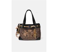 Juicy Couture Women's Daydreamer L. Duoble Hand Cotton/ PU Chocolate in Brown Juicy Couture Brown One Size