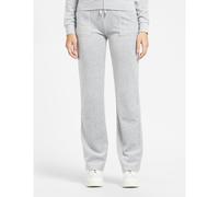 Juicy Couture Womens Del Ray Pants in Silver Cotton - Size Medium