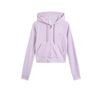 Juicy Couture Women's Diamanté Velour Zip-Through Hoodie