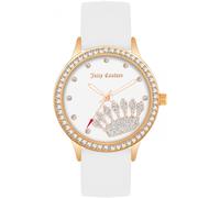 Juicy Couture Women's JC1342RGWT 38mm Quartz Watch in White Juicy Couture White One Size