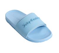 Juicy Couture Womens/Ladies Embossed Sliders - Dusky Blue - Dusky Blue - 7 UK