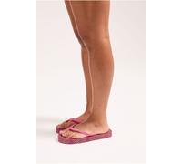 Juicy Couture Women's Leopard Print Flip Flop Pink | Size: 3 Juicy Couture Pink 3