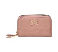Juicy Couture Women's Medium Double Zip Around Wallet (Dusty Blush Embroidered), Pink, One Size, Modern