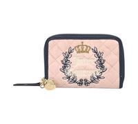 Juicy Couture Women's Medium Double Zip-Around Wallet, Royal Couture Pink Clay/Chocolate, Modern