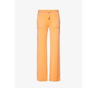 Juicy Couture Womens Papaya Del Ray Patch-pocket Velour Jogging Bottoms S
