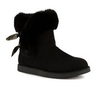 Juicy Couture Women's Slip On Winter Boots Warm Winter Booties, King2 Black Micro, 5 UK