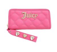 Juicy Couture Women's Starstruck Large Wristlet Zip Around Wallet (Hot Pink)