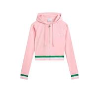 Juicy Couture Women's Stripe Hoodie Hooded Sweatshirt (pack of 1)