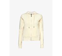 Juicy Couture Womens Sugar Swizzle Robertson Logo-embroidered Stretch-cotton Hoody Xl