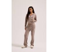 Juicy Couture Women's Tina Col Out Tr Joggers Taupe | Size: Medium Juicy Couture Taupe M