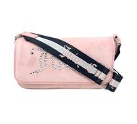 Juicy Couture Women's Wallet Crossbody, All That Glitters Pink Diamond/Liquorice, M, Contemporary