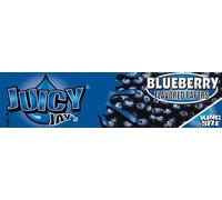 JUICY J FLAVOUR ROLLING PAPER KING SIZE (10 PACK, BLUEBERRY)