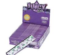 Juicy Jay King Size Slim Rolling Paper Grape Box of 24