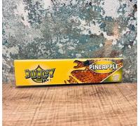 Juicy Jay King Size Slim Rolling Papers - Assorted Fruit Flavours - Premium Flavoured Rolling Papers (Pineapple)