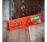 Juicy Jay King Size Slim Rolling Papers - Assorted Fruit Flavours - Premium Flavoured Rolling Papers (Very Cherry)