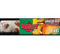 Juicy Jay Rolling Paper Rolls Jamaican Rum Box of 24