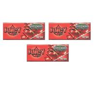 Juicy Jay Very Cherry Flavored Rolling Papers - 3 Pack | Sweet Cherry Taste | Premium Quality Smoking Rolls