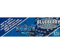Juicy Jays Blueberry Flavored Rolling Papers 1 1/4 - 10 Pack