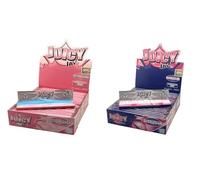 Juicy Jay's Bubblegum & Cotton Candy Rolling Papers - 64 Sheets Total (32 Sheets Each Flavor)