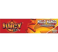 JUICY JAYS King Size Slim Rolling Paper Mello Mango Flavored Full Box of 24