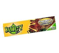 JUICY JAYS Pineapple Flavored Rolling Papers King Size Slim - 5 Pack