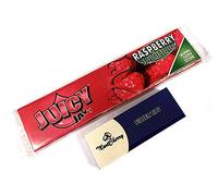 Juicy Jay's 'Raspberry' King Size Flavoured Papers - 3 Booklets (32 Leaves each)