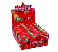 Juicy Jay's Raspberry Rolls - Big Size. 1 Box of 24 Rolls.