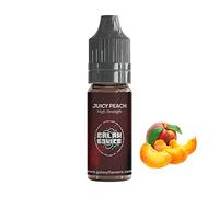 Juicy Peach Food Flavouring Drops 10ml - Premium Fruity Extract for Professional Baking & Luxury Peach Beverages - High Strength Food Grade Concentrate by GALAXY FOOD FLAVOURS