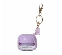 Juicy Peptide Pudding Lip Mask - Hydrating Lip Treatment Balm with Peptides - Glossy, Nourishing & Travel-Friendly Keychain Design (Sugar Swirl Lilac)