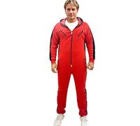 Juicy Trendz Men’s Unisex Printed & Plain Onesies, aztec print Jumpsuits for Adults - All-in-One Piece Pyjama, zip-up Hooded onesies for Men & Women