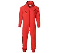 Juicy Trendz Men’s Unisex Printed & Plain Onesies, aztec print Jumpsuits for Adults - All-in-One Piece Pyjama, zip-up Hooded onesies for Men & Women