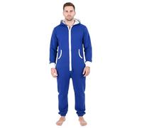 Juicy Trendz Men’s Unisex Printed & Plain Onesies, aztec print Jumpsuits for Adults - All-in-One Piece Pyjama, zip-up Hooded onesies for Men & Women
