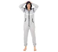 Juicy Trendz Mens Onesie Adult Jumpsuit - Warm Hooded Onesie for Men & Women - Cozy Nightwear and Loungewear - Comfortable Mens One-Piece Pyjamas, Ideal Sleepwear Suit