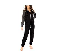 Juicy Trendz Unisex Adult Onesie - Ultra-Soft Hooded Zip-Up Onesie for Men & Women, warm & Stylish one Piece Pyjama Jumpsuit for Everyday Comfort