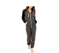 Juicy Trendz Unisex Adult Onesie - Ultra-Soft Hooded Zip-Up Onesie for Men & Women, warm & Stylish one Piece Pyjama Jumpsuit for Everyday Comfort