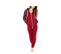 Juicy Trendz Unisex Adult Onesie - Ultra-Soft Hooded Zip-Up Onesie for Men & Women, warm & Stylish one Piece Pyjama Jumpsuit for Everyday Comfort