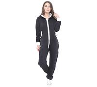 Juicy Trendz Unisex Adult Onesie - Ultra-Soft Hooded Zip-Up Onesie for Men & Women, warm & Stylish one Piece Pyjama Jumpsuit for Everyday Comfort