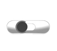 Juinrinet Front Camera Cover for Android Privacy Shield Blocker Lens Black | Low-profile, color-matched black cover keeps a low visual presence; its plastic core with a metal frame resists bending.