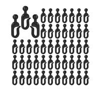 Juinrinet Gazebo Curtain Hooks Heavy Duty Replacement Parts Track Netting