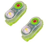 Juinrinet Life Jacket Light 2-Pack LED with Automatic Locator Strobe Boats