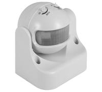 Juinrinet Motion Detector Outdoor Infrared IP44 Detection 12m | Detection distance limited by environment; practical detection adaptively responds to temperature and airflow.