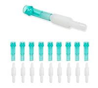 Juinrinet Oxygen Tubing Swivel Connectors 360-Degree Rotation Standard Size | Easy push-fit attachment means no tools are required, making setup fast for caregivers and patients or clinic.