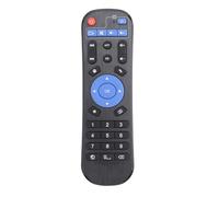 Juinrinet Remote Control Replacement for -4K H96 Pro TV Box Model | Compact 10x6x3 cm remote with ABS shell, reliable daily use, available in black and blue to match living room decor.