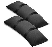 Juinrinet Umbrella Base Weights Outdoor Fillable Sandbags Weatherproof 2Pcs | Made from water-repellent, UV- 600D canvas with no plastic liners, year-round performance.