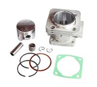 JUIYU Carburetor Kit 49CC (44-6) or 47CC (40-6) Engine Cylinder Head With Piston Pin Full Kit For 2 Stroke Mini D_irt Bike A_TV Q_uad P_ocket Bike Carberature (Color : 44-6)