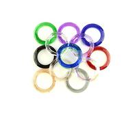 JUIYU Chandelier Crystal Prisms Pendants 50mm Crystal Light Ring Circle Handing Crystal Light Ring Crystals Lighting Lamp Replacement Parts (Color : AB, Size : 10pcs)