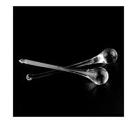 JUIYU Chandelier Crystal Prisms Pendants Clear Crystal Raindrop Pendants Chandelier Prism Stained Glass Chandeliers Part Crystals Lighting Lamp Replacement Parts (Color : 20x80mm, Size : 10pcs)