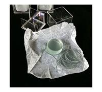 JUIYU Microscope Accessories Kit 35mm 40mm 50mm 60mm 70mm 100mm Round Microscope Cover Glass Slides Coverslip 100pcs/Box for Lab Experiment Microscope Slides (Color : 40mm)