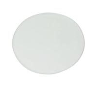 JUIYU Microscope Accessory Kit - Stereo Microscope Working Stage - Transparent/Translucent Round Specimen Plate - Frosted Glass Slides (White-Black, 90mm)